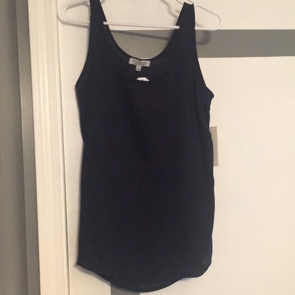 Active USA navy tank top